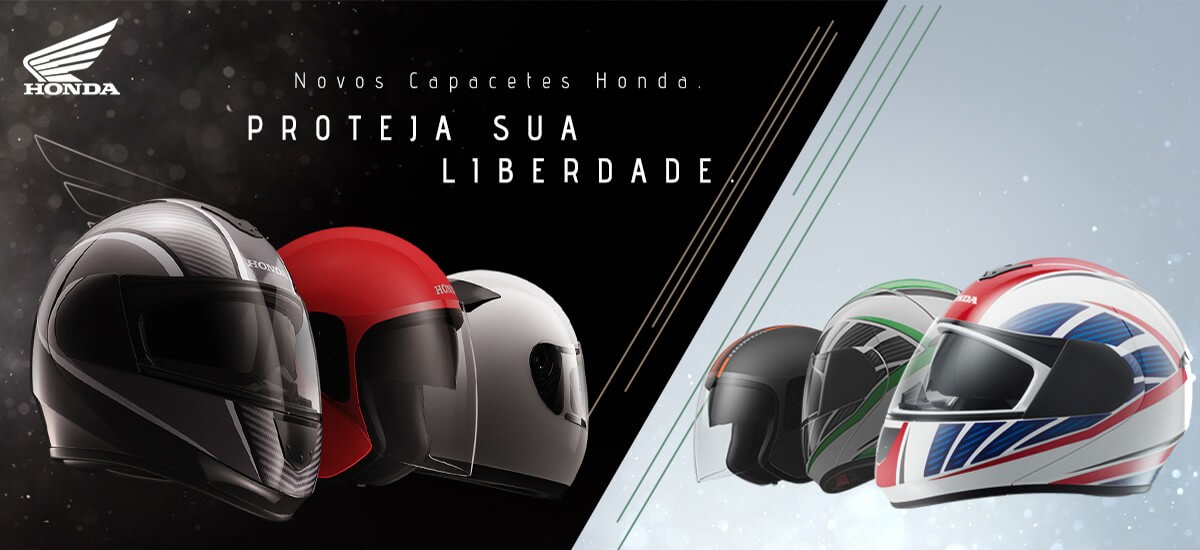 Honda lança linha de capacetes exclusivos inspirados na cultura japonesa